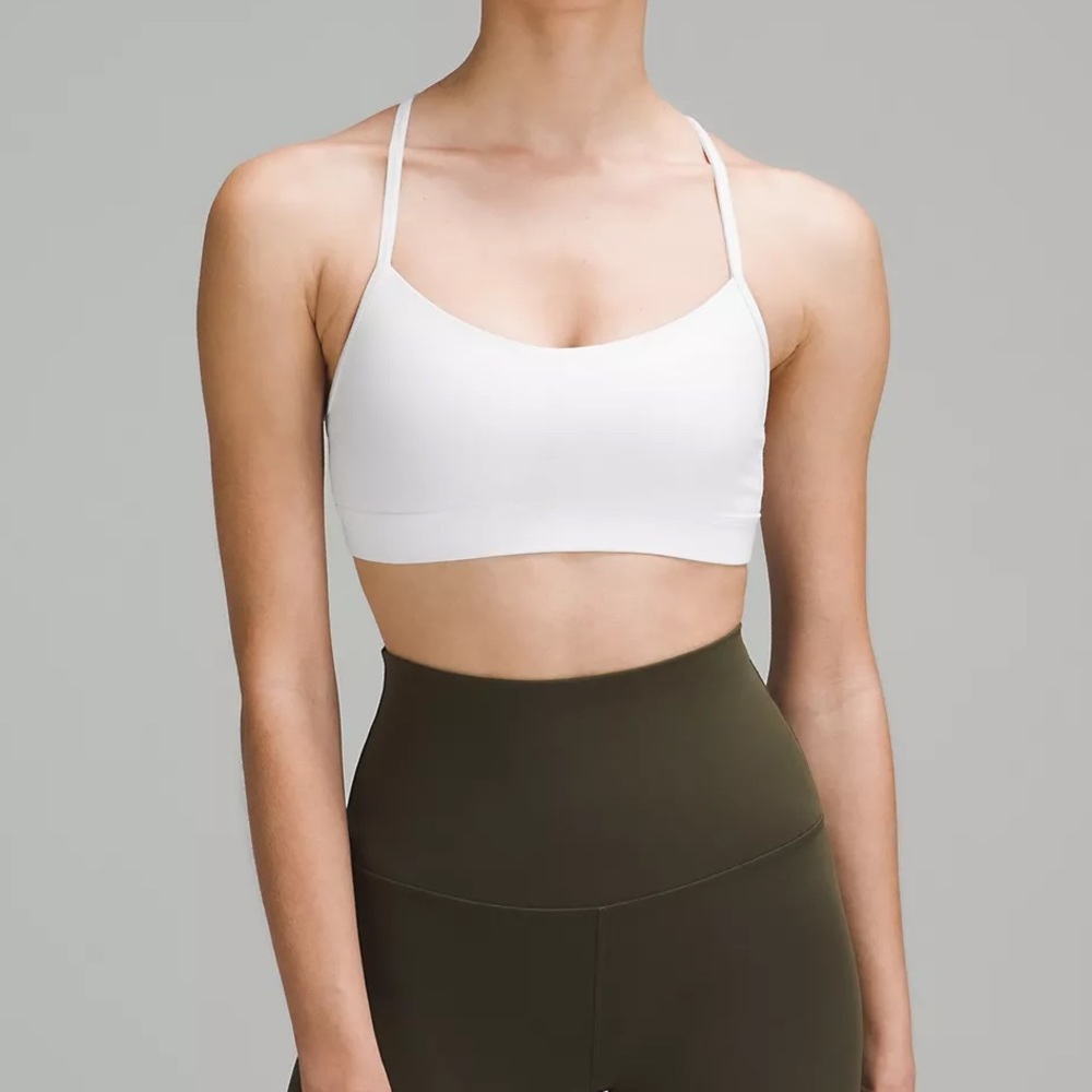 lululemon athletica White Sports Bra